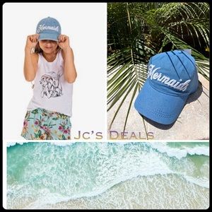 ✨ Roxy dear believer girl mermaids baseball hat ✨